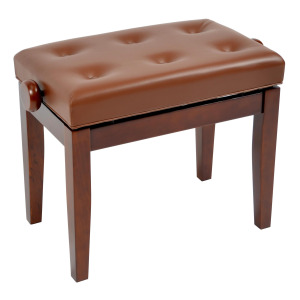Matt walnut bench